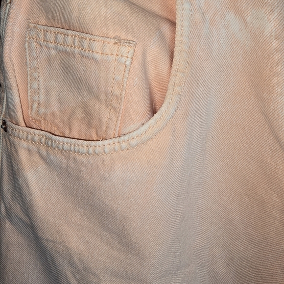 Free People peach colored jeans size 27 - Picture 3 of 8